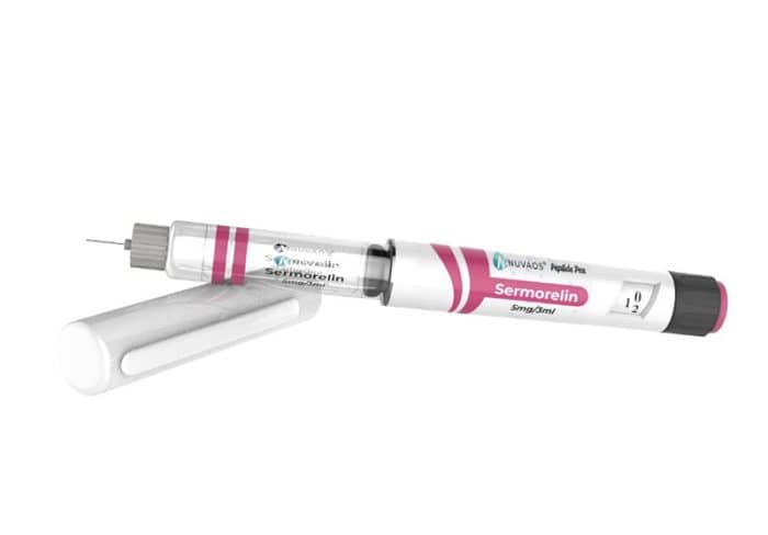SERMORELIN Pre Mixed Peptide 5mg 3ml 1 pen box Sale In Discount Price - Image 2